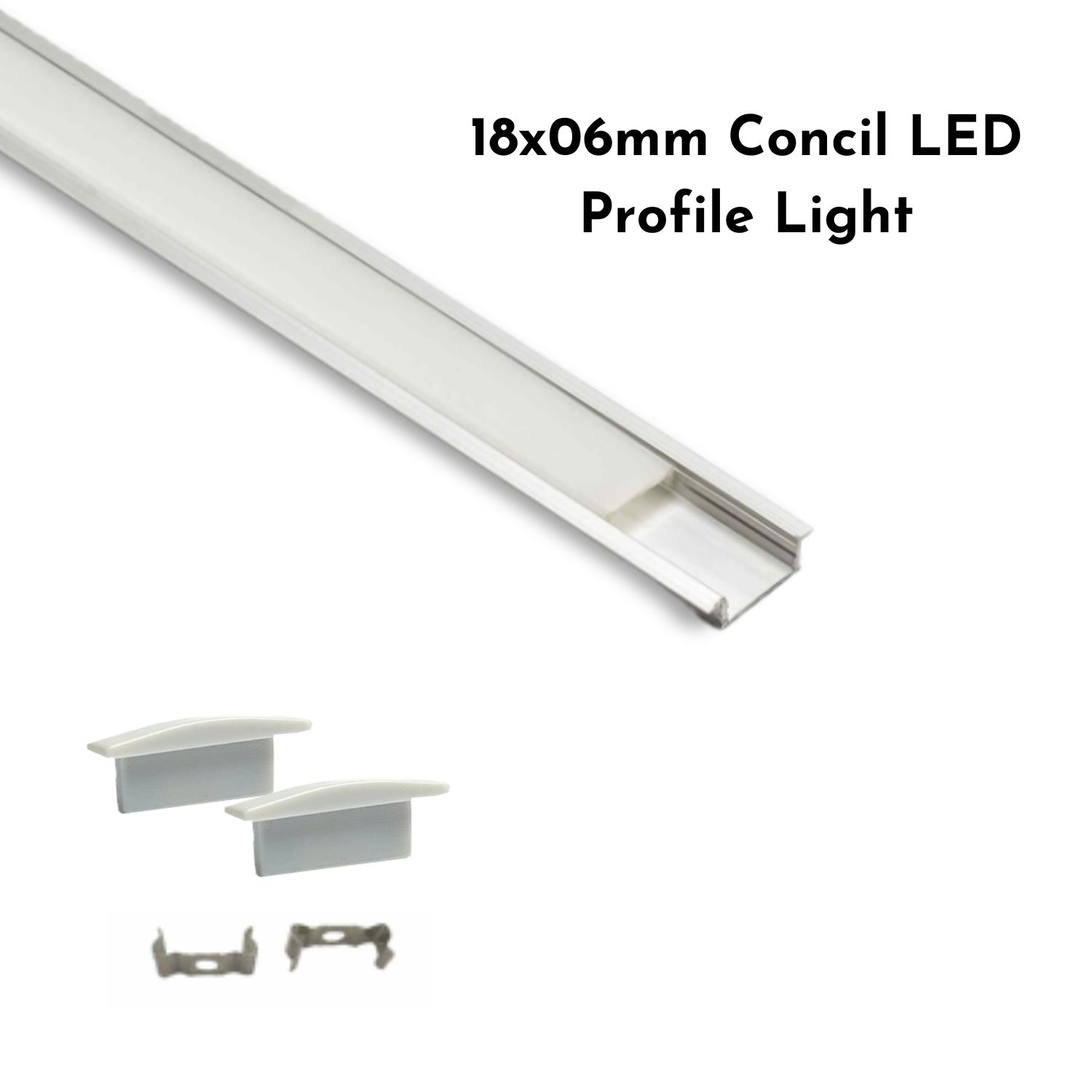 18x06mm Concil LED Profile